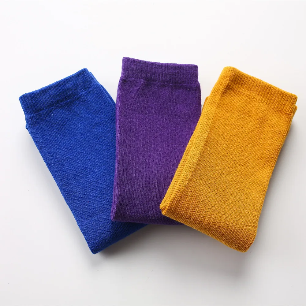 1-12Y Baby Kid Socks Girl Children Cute Princess Solid Color Girls Knee High Long Socks Girls Knee leg warmers White socks kids socks