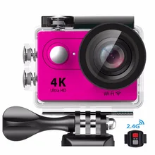 Winait Мини wifi камера высокой четкости 30 м водонепроницаемая Спортивная камера беспроводная видеокамера 4K с 2," HD дисплеем