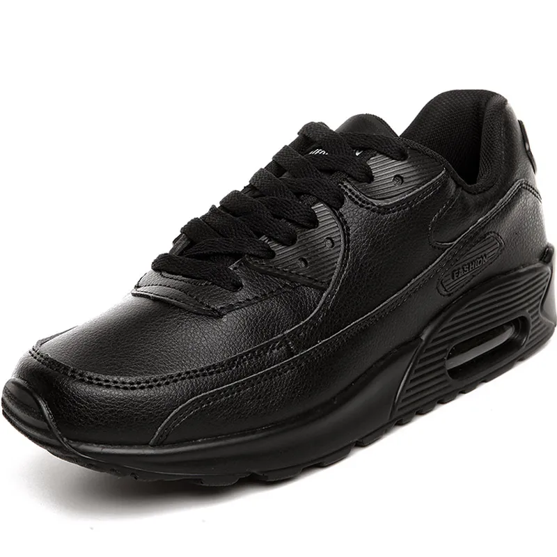 Hundunsnake кроссовки на воздушной подушке Для женщин спортивная обувь красный Женская спортивная обувь Для мужчин кроссовки женские кожаные Для женщин кроссовки T6 - Цвет: black