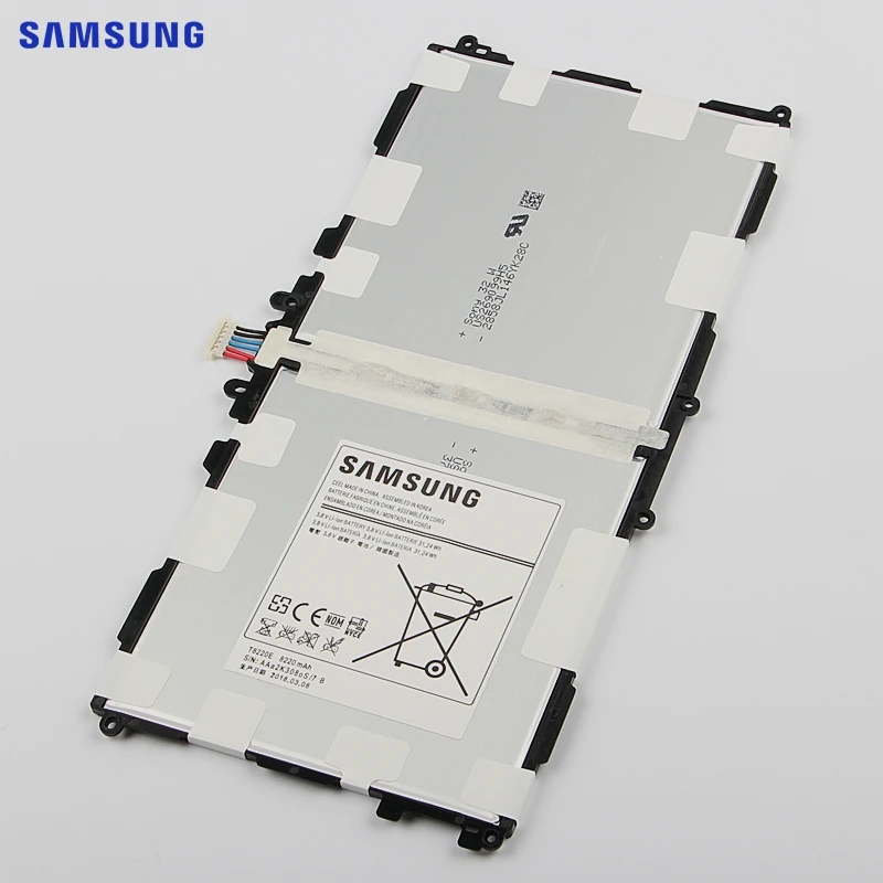 Цена Samsung оригинальный сменный аккумулятор для планшета T8220E для samsung Galaxy SM P601 P600 P605 P607T T525 T520 Note 10,1 2014 Edition