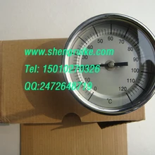 " Циферблат из нержавеющей стали биметаллические термометры 0-120C