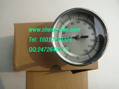 

3" Dial All Stainless Steel BiMetal Thermometers 0-120C