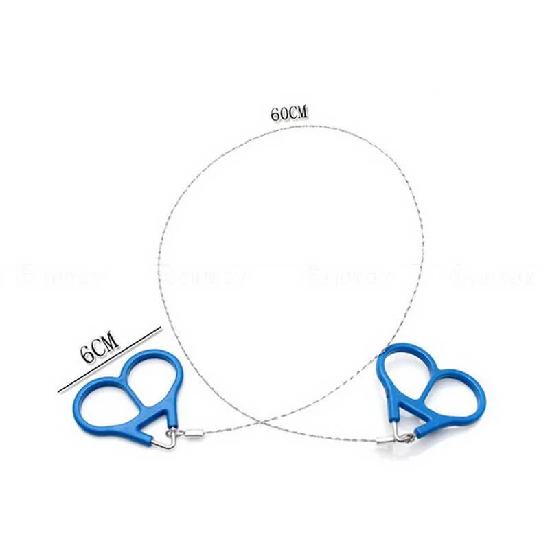 Кольцо из нержавеющей стали, проволока для походов, кемпинга, охоты, приключений, спиральные пилы, необходимый инструмент для выживания на открытом воздухе