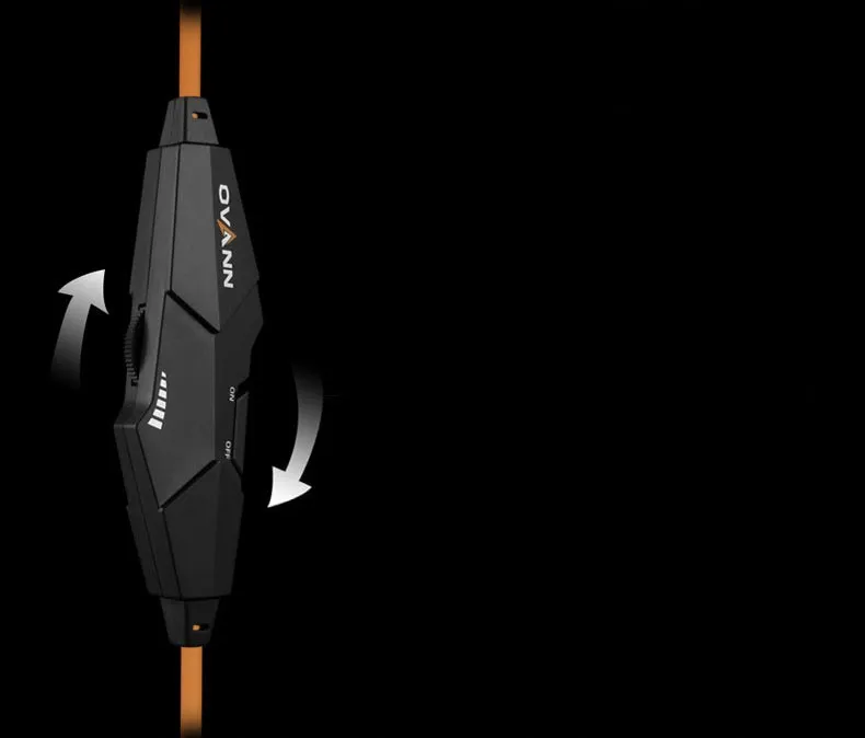 Игровые наушники, компьютерные наушники, гарнитура с микрофоном, регулятор громкости, геймерские студийные наушники с шумоизоляцией басов Ovann 3,5 мм x7