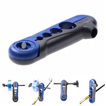 Mini Portable Universal Fishing Line Spooler Adjustable for Various Sizes Rod Bobbin Reel Winder Board Spool Line Wrapper piscifun fishing line spooler portable spool line bobbin winder spooler spinning bait cast reel spool fishing reel line winder