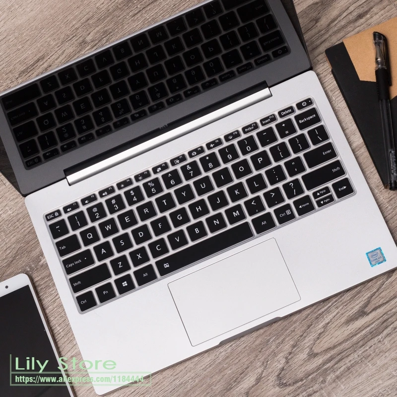 Цветной силиконовый чехол для клавиатуры Xiaomi Mi Notebook Air 13 3 защитная пленка дюймов
