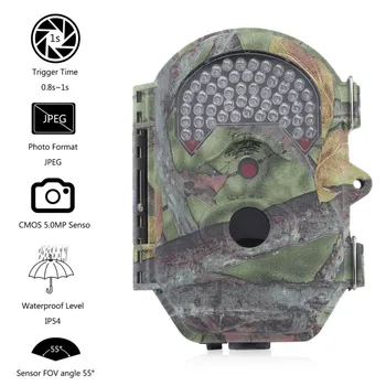 

Waterproof High Resolution HD1080 Outdoor Hunting Trail Camera Outdoor Surveillance Camera Long Standby Video Camera E5 EU Plug