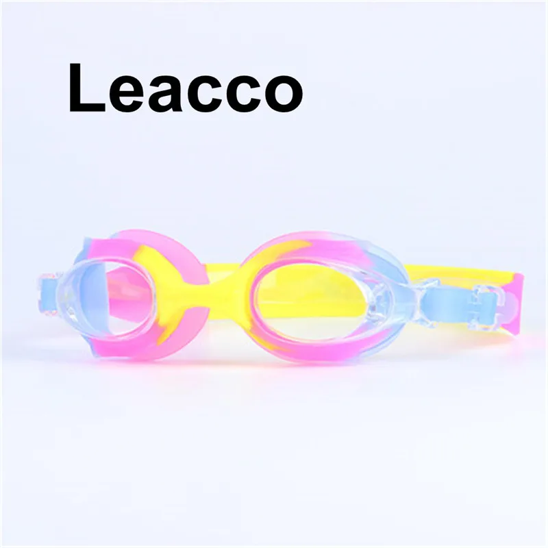 Профессиональные защитные очки для мужчин, женщин и детей, спортивные очки для плавания, противотуманные очки для плавания с покрытием, детские очки для плавания - Цвет: red yellow blue