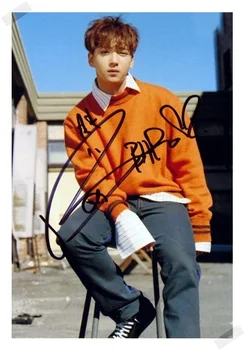 

signed B1A4 Cha Sun Wo BARO autographed photo K-POP 6 inches freeshipping 102017