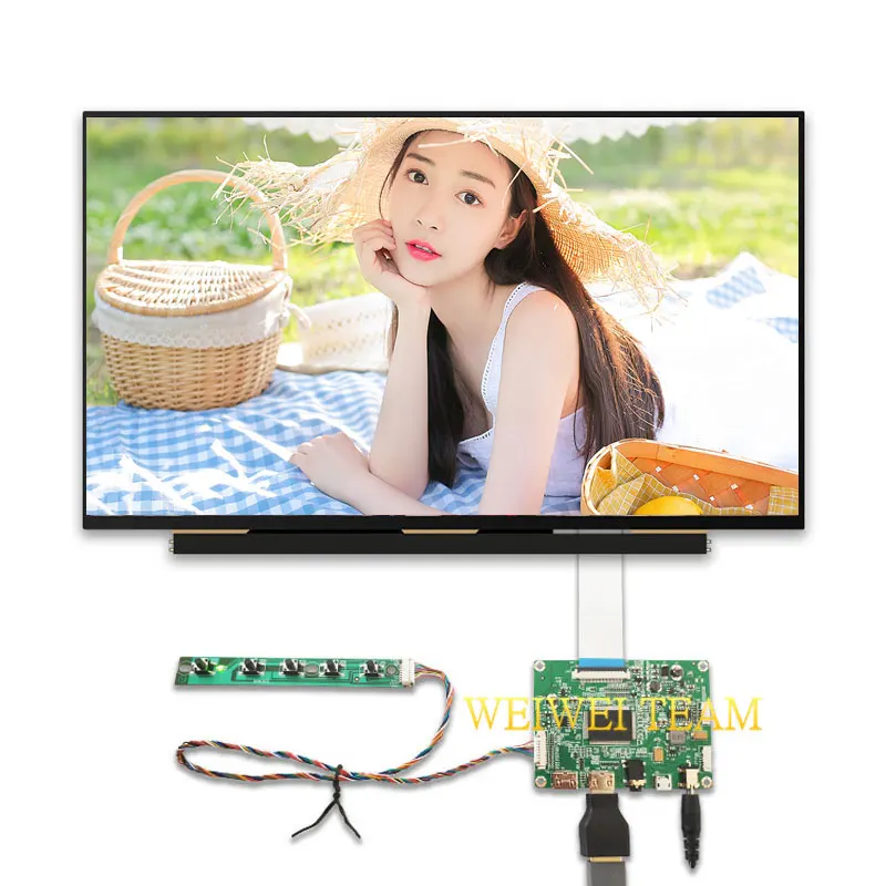 

Laptop Notebook computer screen 13.3''2K display 2560X1440 lcd panel With 2 mini HDMI+Audio 2k LCD Controller Board EDP 40Pin