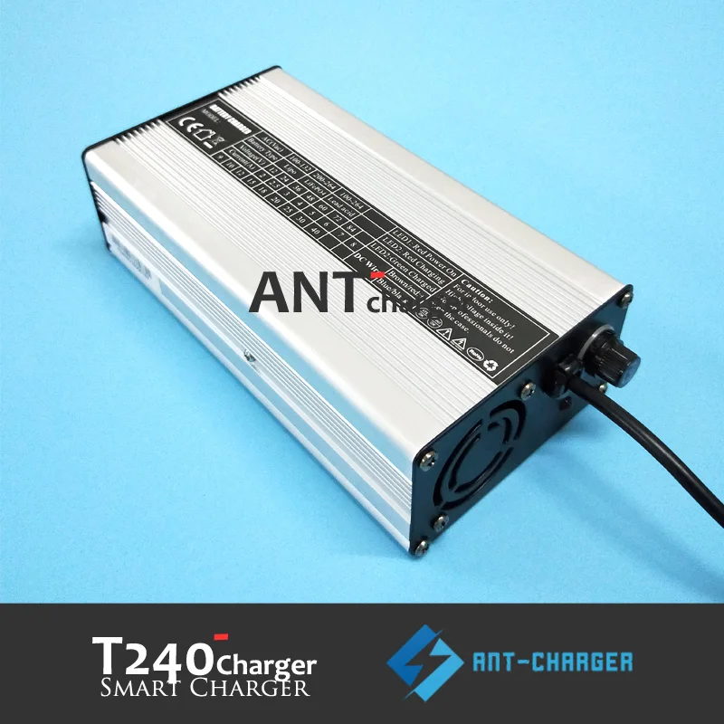 Умное зарядное устройство 240 Вт 43 2 в 5 А 38 4 для 36 В 12s LiFePO4 LFE LFP LiFe battery pack|Зарядные