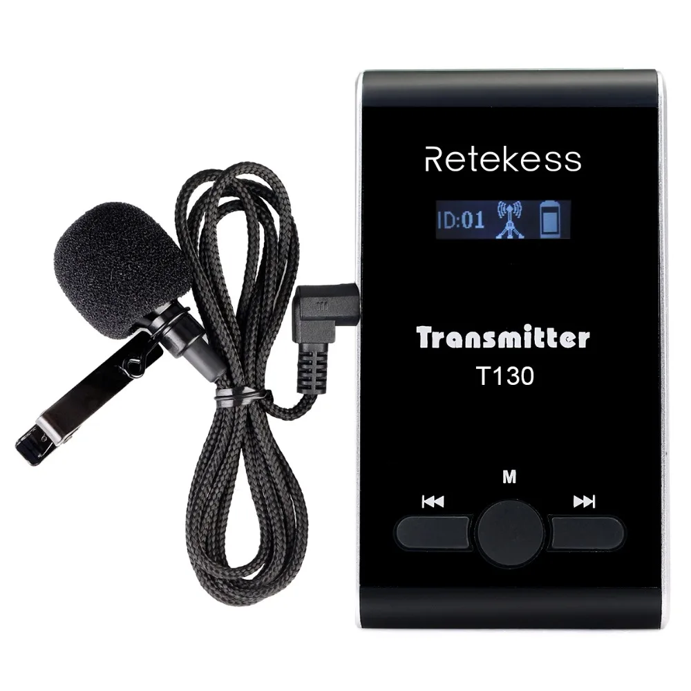 RETEKESS اللاسلكية نظام مرشد سياحي الصوت ميكروفون الترجمة نظام ل العبادة الصامتة مؤتمر متحف توجيه