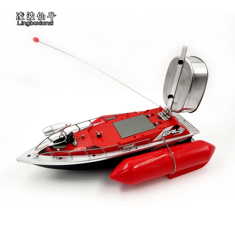3 Colors Mini RC Fishing Adventure Lure Bait Boat T10 B mini rc fishing