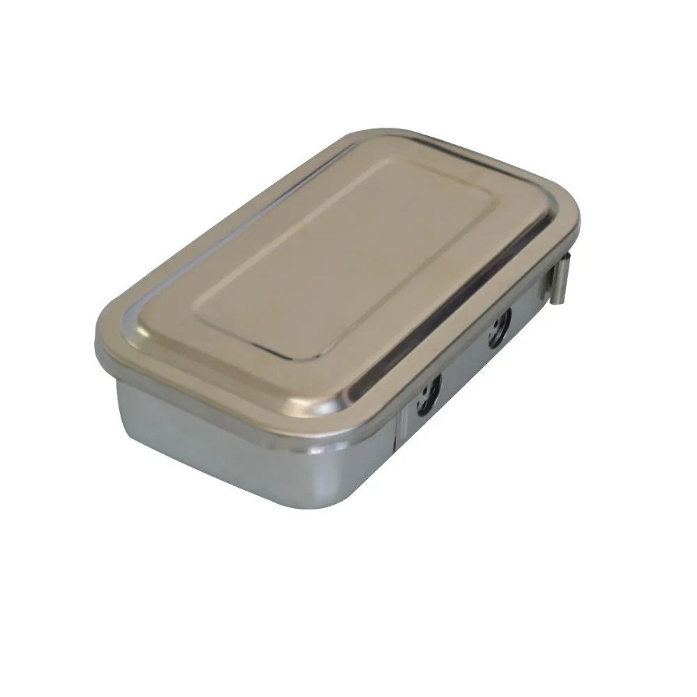

1Pc 8Inch Stainless Steel Box Dental Nursing Instrument Surgical Accessories Container Anticorrosion High Temperature Resistance