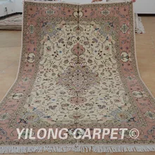 Yilong 6'x9' Восточный ручной работы шерстяное машинное кружево ковер изысканный турецкий ручной работы шерстяные ковры(1487