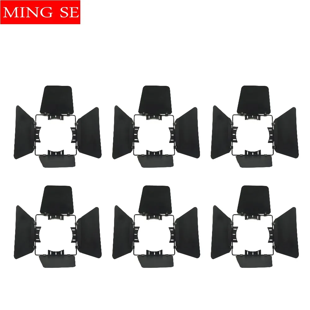 6pcs/lots LED Par Barn Door High Power Aluminium Case Stage Lighting