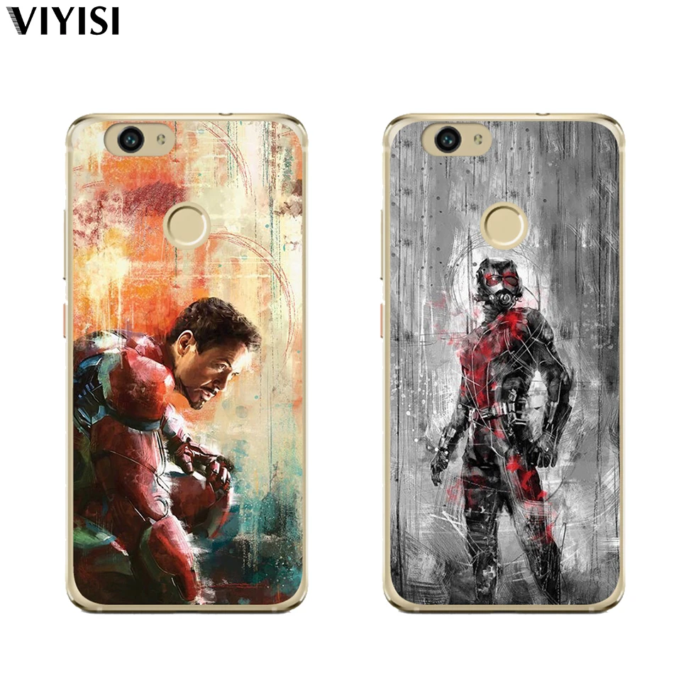 Модный чехол для телефона Huawei P10 lite Y5 Y6 II Pro Y7 Nova 2 Plus P8 P9 P20 Honor 9 6A Mate 10 Lite 2017 Marvel Ant-Man |