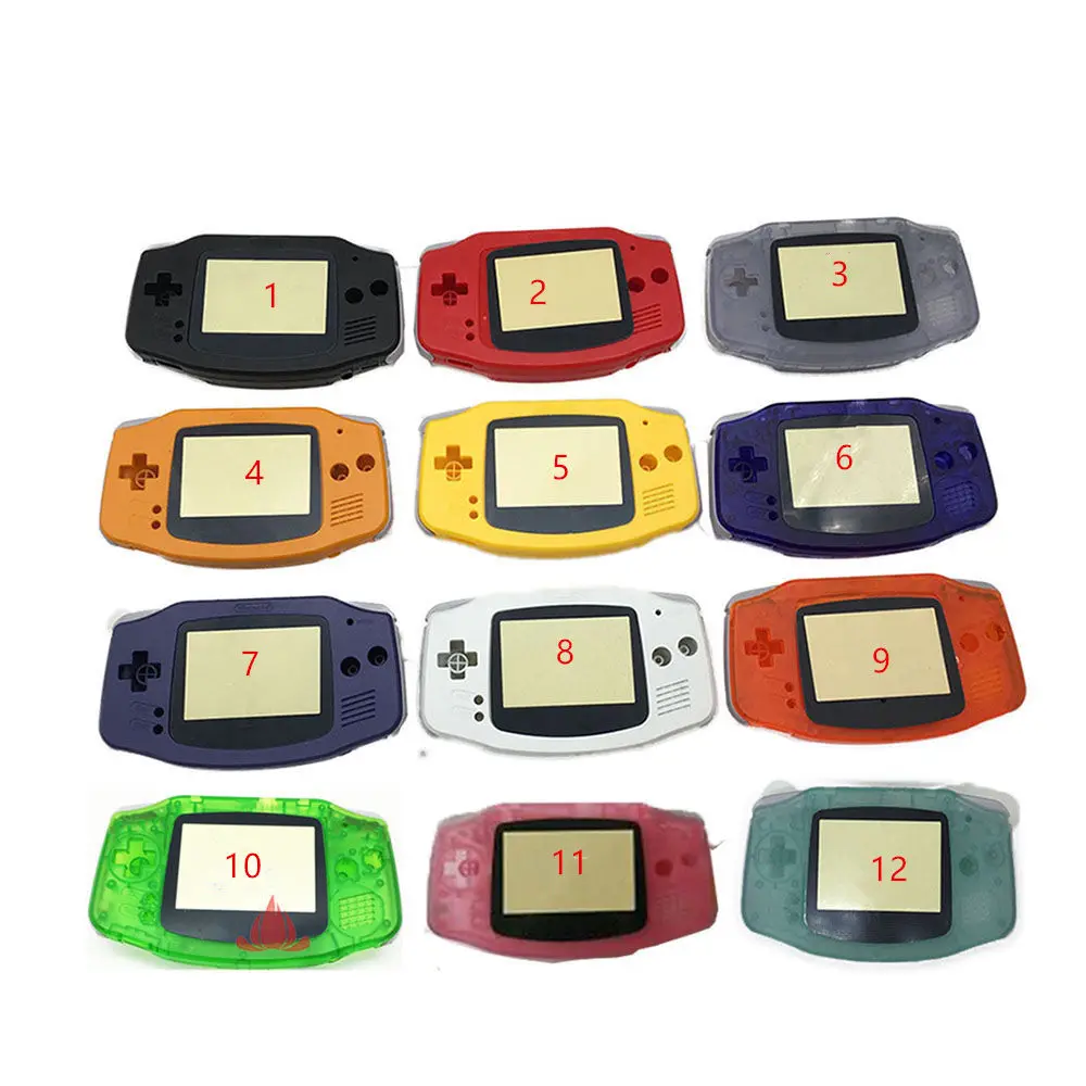 

Replacement Housing Shell Case Cover Faceplate for Ninten.do Game.boy Advance G.B.A Console
