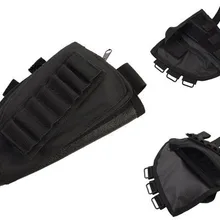 Черный тактический военный для охоты винтовка ружье патроны Чехол держатель