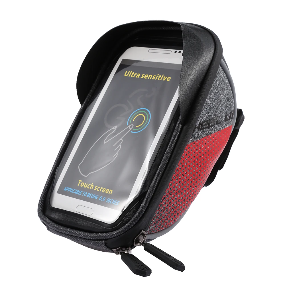 WHEEL UP Touch Screen Phone Bag Bike Front Top Tube Bicycle Bag Bike Cycling Phone Pouchin