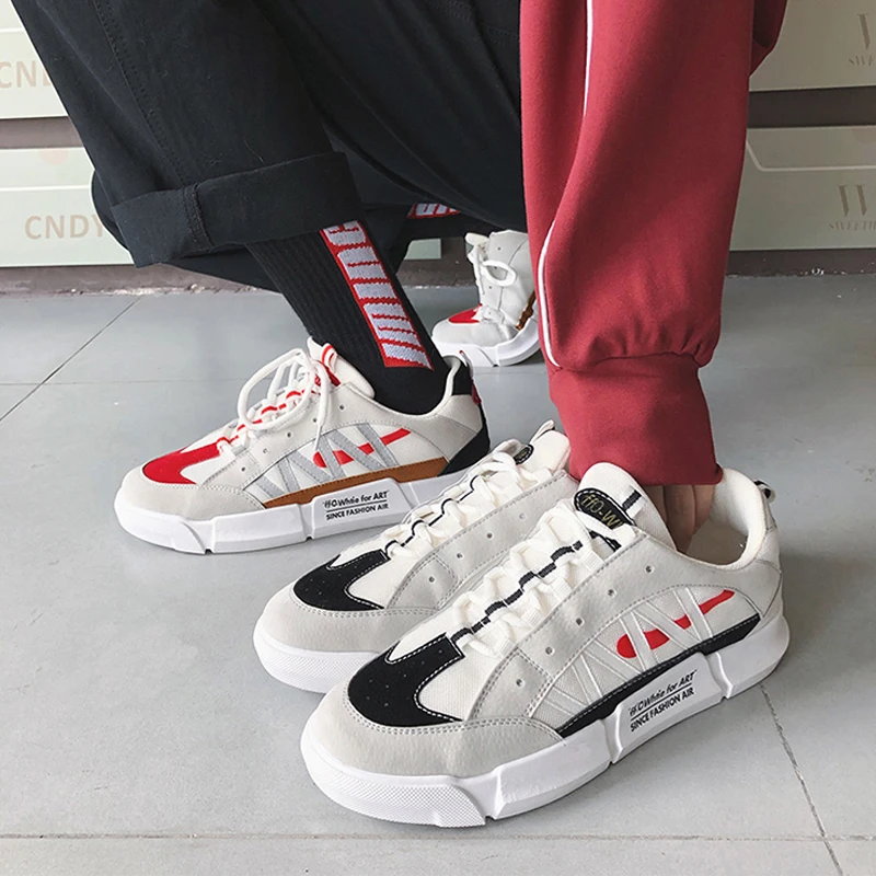 

2018 New Hong Kong Style Shoes Men's Trend Sports And Leisure Shoes Wild Breathable Harajuku Style Shoes