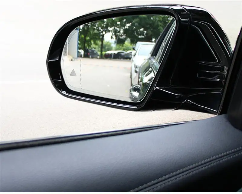 Автомобильный стиль, зеркальная защитная пленка заднего вида, противотуманная, прозрачная, непромокаемая, наклейки для Mercedes Benz W205 W213 C E Class GLC
