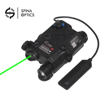 

SPINA OPTICS Airsoft Tactical PEQ Green laser light weapon Combo LA-5C UHP And Flashlight Hunting Weapon lights EX419