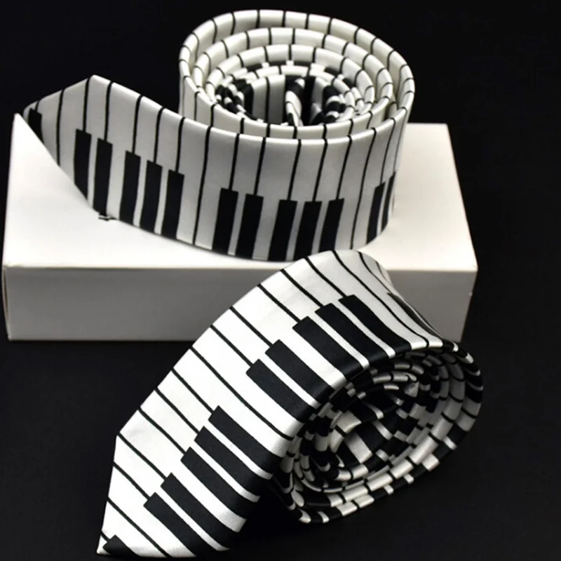 skinny piano tie