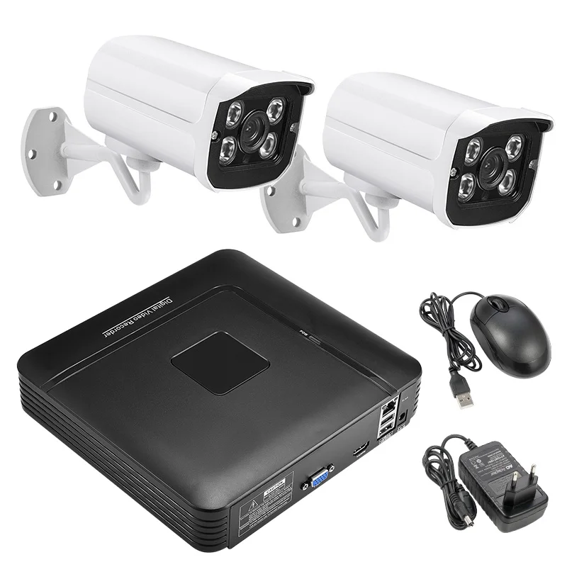  H.264 CCTV 1080P 720P IP security Camera System set Mini Full AHD 4/8CH ONVIF 2.0 P2P NVR Video rec - 4.00008E+12