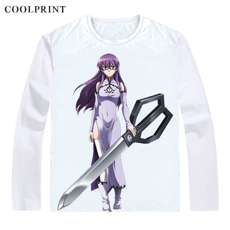 Akame Ga Kill! ga Kiru! Футболки рубашки с длинным рукавом Аниме Манга ночной рейд Майн