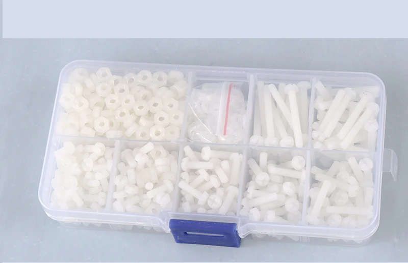 plastic bolt,plastic bolts,m3 bolt nut plastic,m3 bolt set M