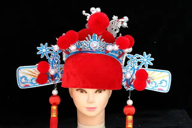 Details about Handmade Crown Hat Peking Opera Costume Headdress Fancy Party Dress Cosplay Suit Details about Handmade Crown Hat Peking Opera Costume Headdress Fancy Party Dress Cosplay Suit