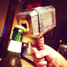 Молот Мьёльнир Тора открывалка для бутылок пива смолы настенный кухонный полезный инструмент для косплея реквизит