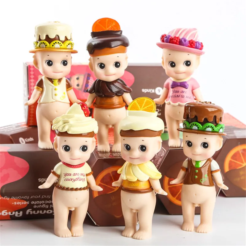 

6pcsset Halloween Sonny Angel PVC Action Figure Party Toys Mini Model Doll 8cm