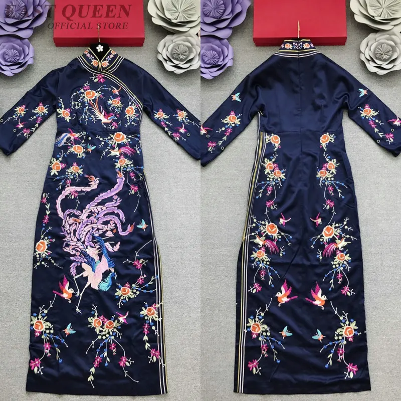 Qipao традиционное китайское восточное платье женское Чонсам сексуальное современное китайское платье qi pao женские платье в азиатском стиле