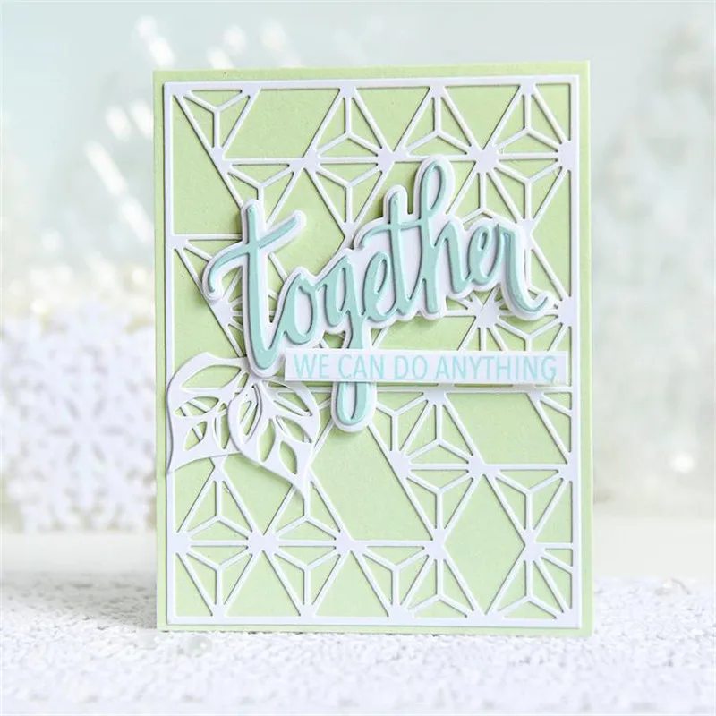 

Modern Frame Metal Cutting Dies Panel Background Decorative Embossing Scrapbooking Craft Dies Limited Special Welfare