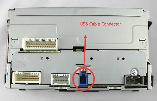 Автомобильный usb адаптер AUX In Biurlink с 4 контактным разъемом для Nissan|cable barrel connector|cable