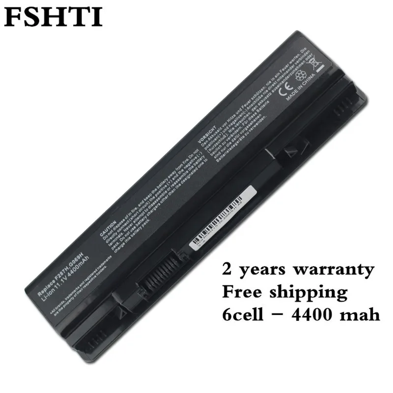 

5200mah Laptop Battery For Dell Vostro 1014 1015 1088 A840 A860 For Inspiron 1410 F286H F287F F287H G066H G069H PP37L PP38L