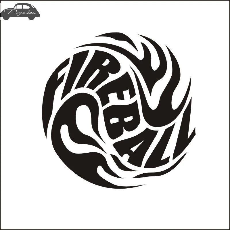 Car 4x4 Fire Ball SUV Service Sticker Decal Posters Vinyl Wall Decor Mural | Автомобили и мотоциклы