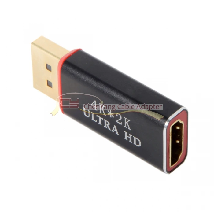 10 шт./лот DisplayPort DP Source to HDMI раковина дисплеи 4K 2K 30hz ультра hd-конвертер адаптер