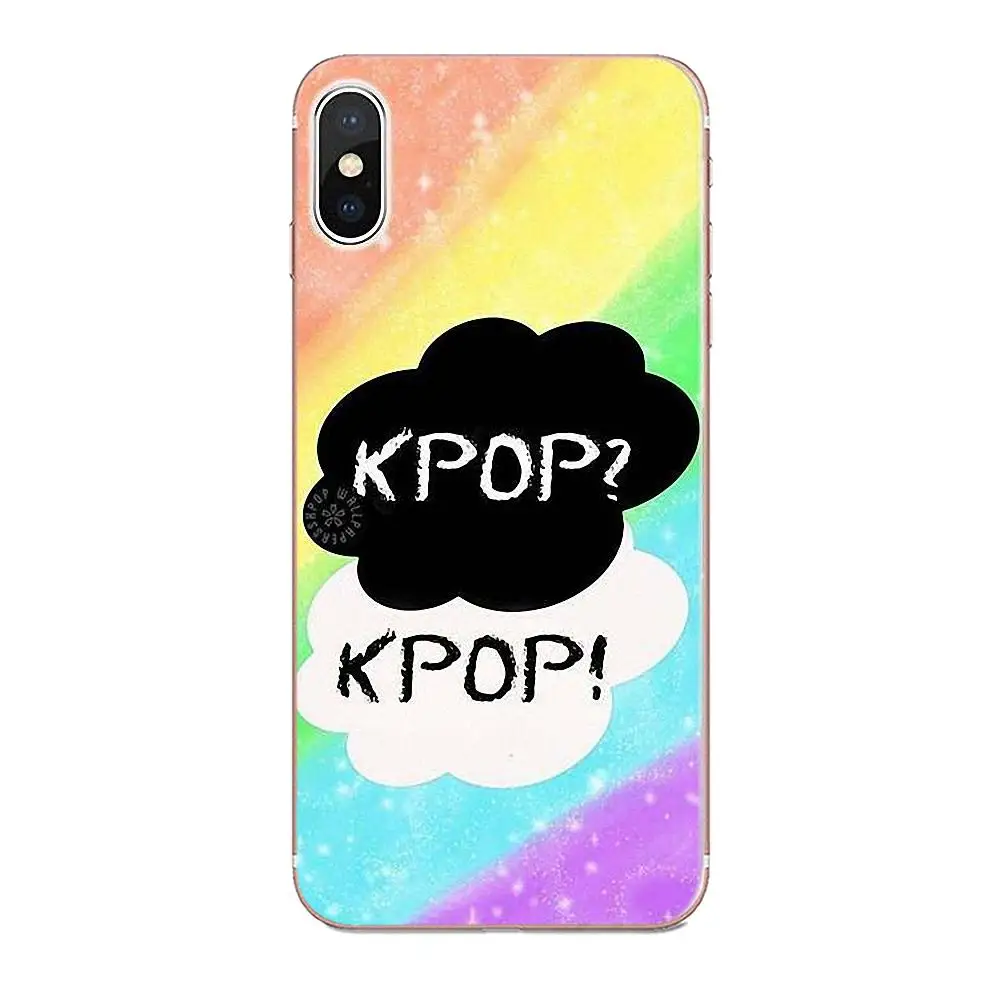 Для Huawei P8 P9 P10 P20 P30 Mate 7 8 9 10 20 Lite Plus Pro 2017 Мягкий ТПУ чехол для телефона I Love Kpop