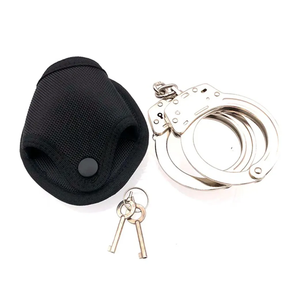 Наручники защитные наручники крышка антитеррористический инструмент наручники сумка черный нейлон прочные сумки