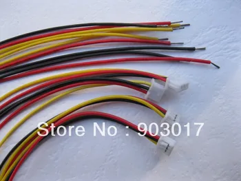 

600 pcs 1.25mm 3 Pin Female Polarized Connector with 28AWG 5.9inch