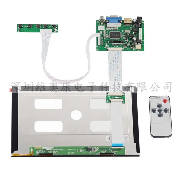 

10.1 40pins 1280(RGB)*800 TFT EJ101IA-01G LCD Screen Display With Remote Driver Control Board 2AV HDMI VGA for Raspberry Pi