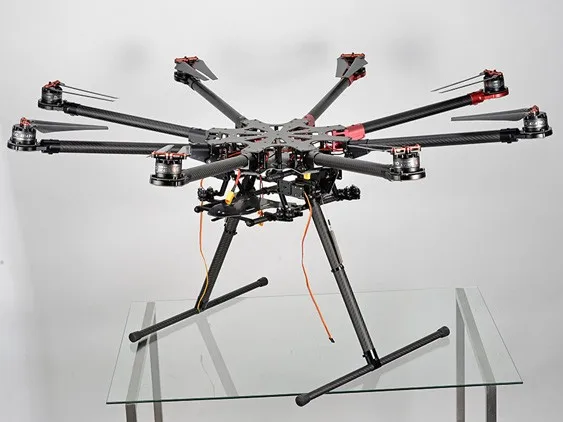  RCTimer S1100 Octocopter Foldable Carbon Fiber Frame Kit Pro Quadcopter Multi-Rotors with 4114 Moto