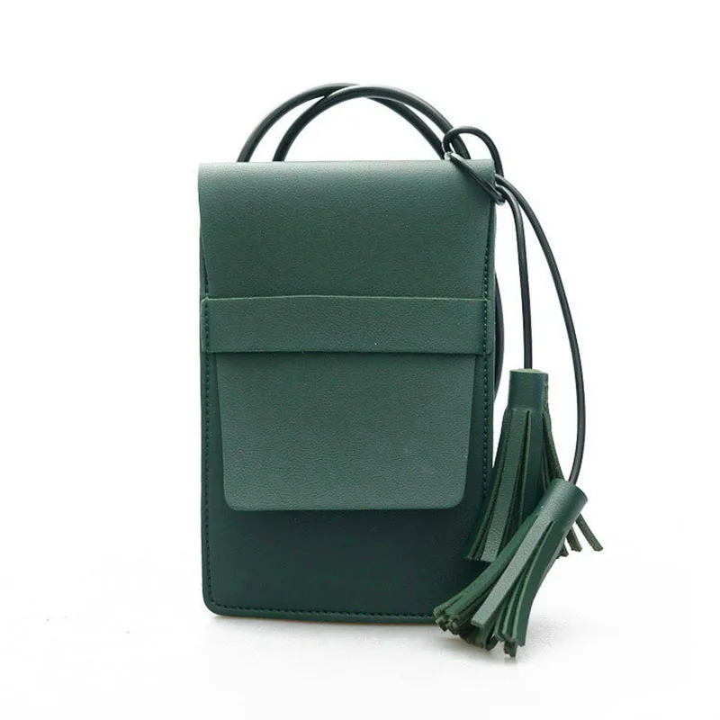 

Korean Version of The Mobile Phone Bag Women's Pocket Purse Single Shoulder Oblique Cross-pack Leisure Business Package for Girl