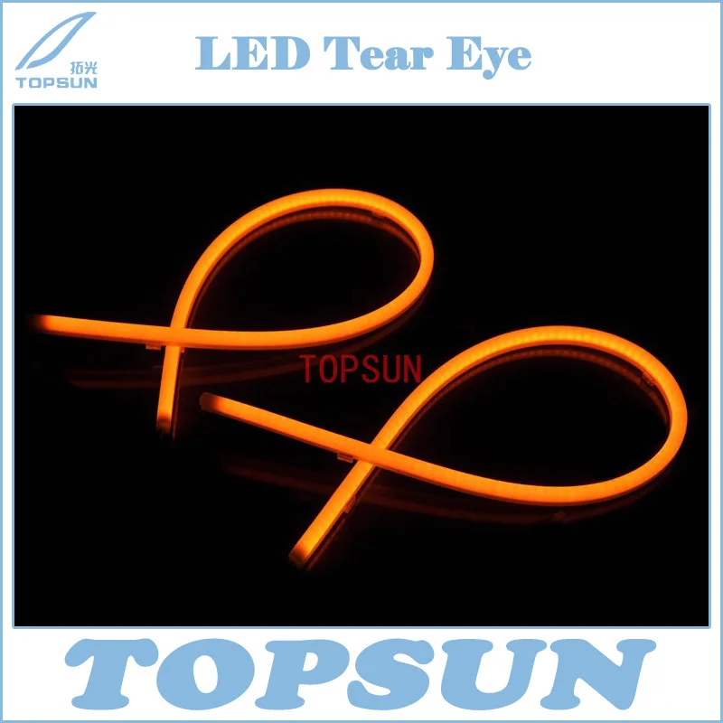 

60cm The latest article optical effect LED soft light eyes in wide line lamp, white/blue, white/yellow high bright quality goods