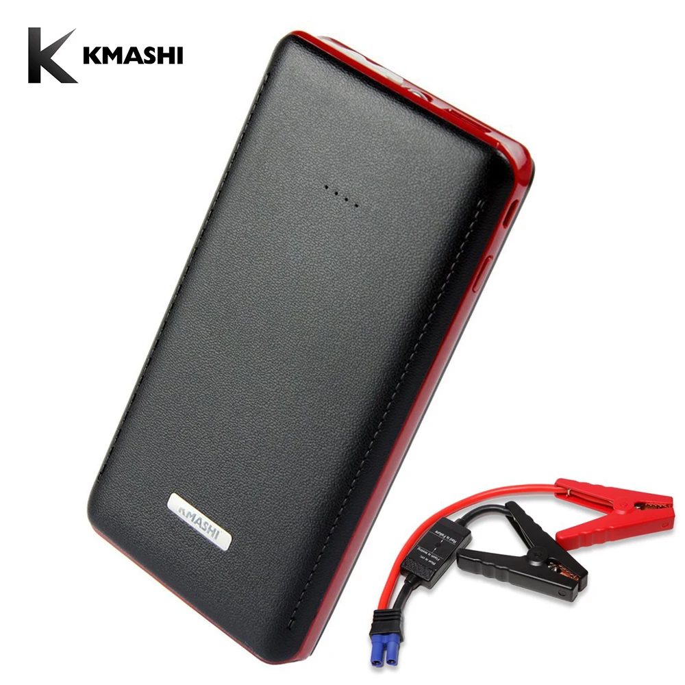 KMASHI 8000mAh Powerbank 400A Peak 14.8V Advanced Safety Battery Bank Multi Function Power Mobile with LED Flashlight | Мобильные
