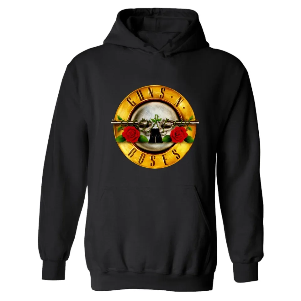 

GUNS N ROSES Printed hoodie sweatshirt Men/women Fall winter Long sleeve hoodies sweatshirts fashion Jacket coat Guns and Roses