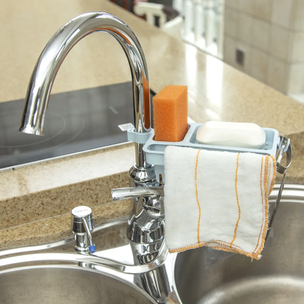 

Kitchen storage rack creative home bathroom kitchen plastic shower shelf shampoo holder shelf wall new L0510